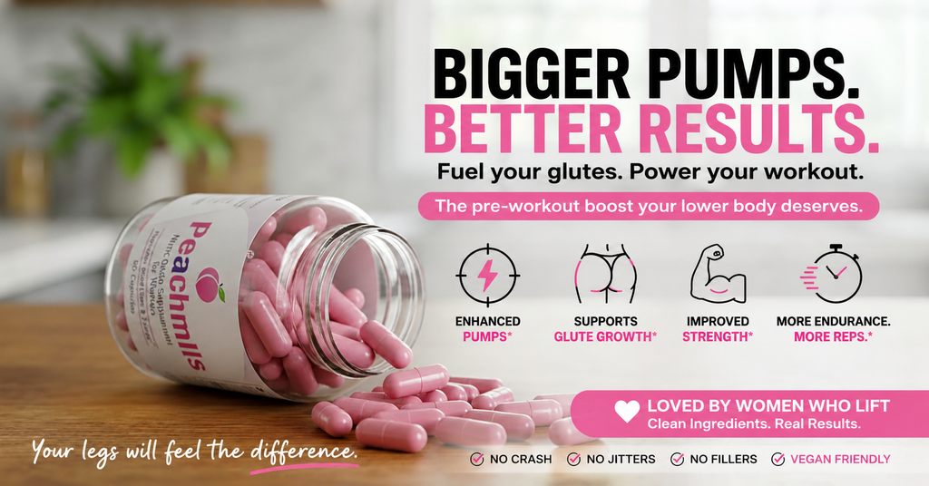 PeachPills™ | Leg Day Pump Formula for Women
